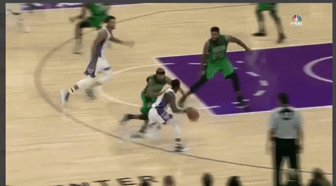 Image result for willie cauley stein alley oop kings gif
