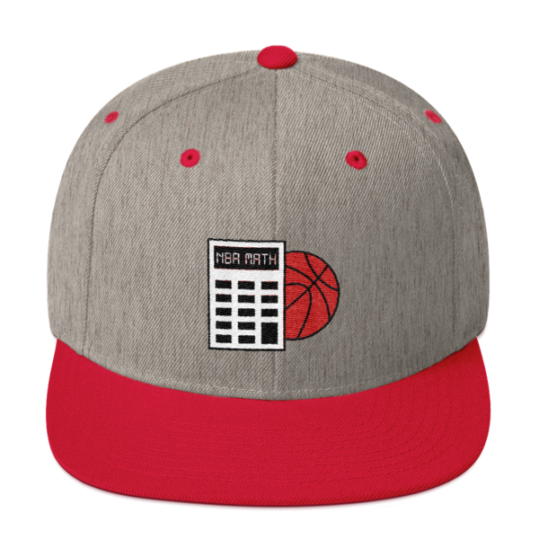 NBA Math Snapback Hat