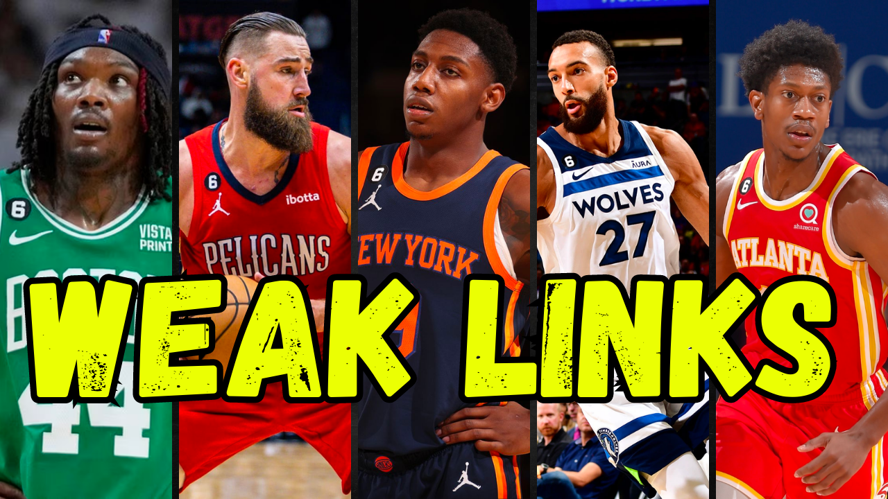 Reacting to The Weakest Link in Every NBA Starting 5